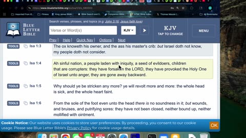 6/20/25 Isa 1:3-5 Why would the USA be considered a sinful nation? They forsook GOD’S WORD