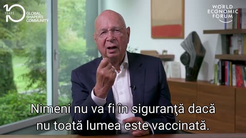 Satanistul Klaus Schwab e din SECTA MARTORILOR LUI COVID si a SEMNULUI pe MANA VACCIP666 din Apoc.13