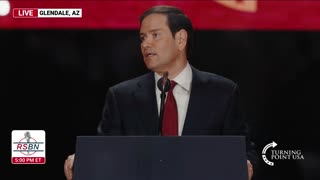 WATCH: Secretary Marco Rubio Speaks at Turning Point USA's Charlie Kirk Memorial - 9/21/25