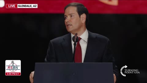 WATCH: Secretary Marco Rubio Speaks at Turning Point USA's Charlie Kirk Memorial - 9/21/25