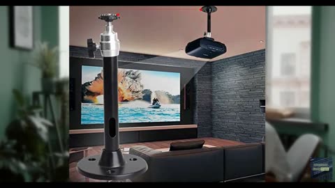YiePhiot Mini Ceiling Wall Projector Mount Stand Compatible with QKK, DR.J, DBPO