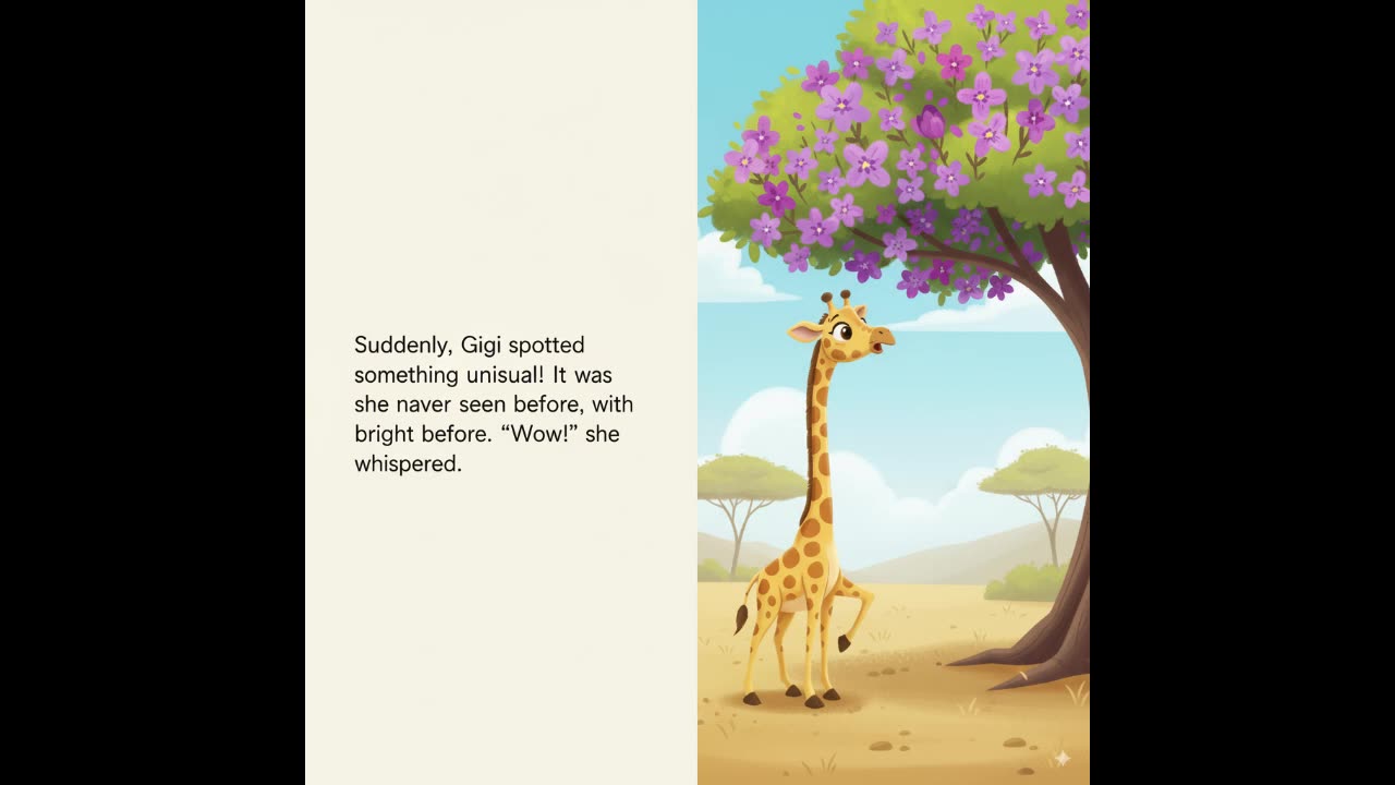 AI Video: Gigi the Giraffe's Big Adventure