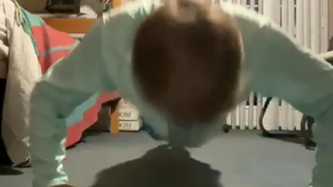 Doing five push-ups for five followers