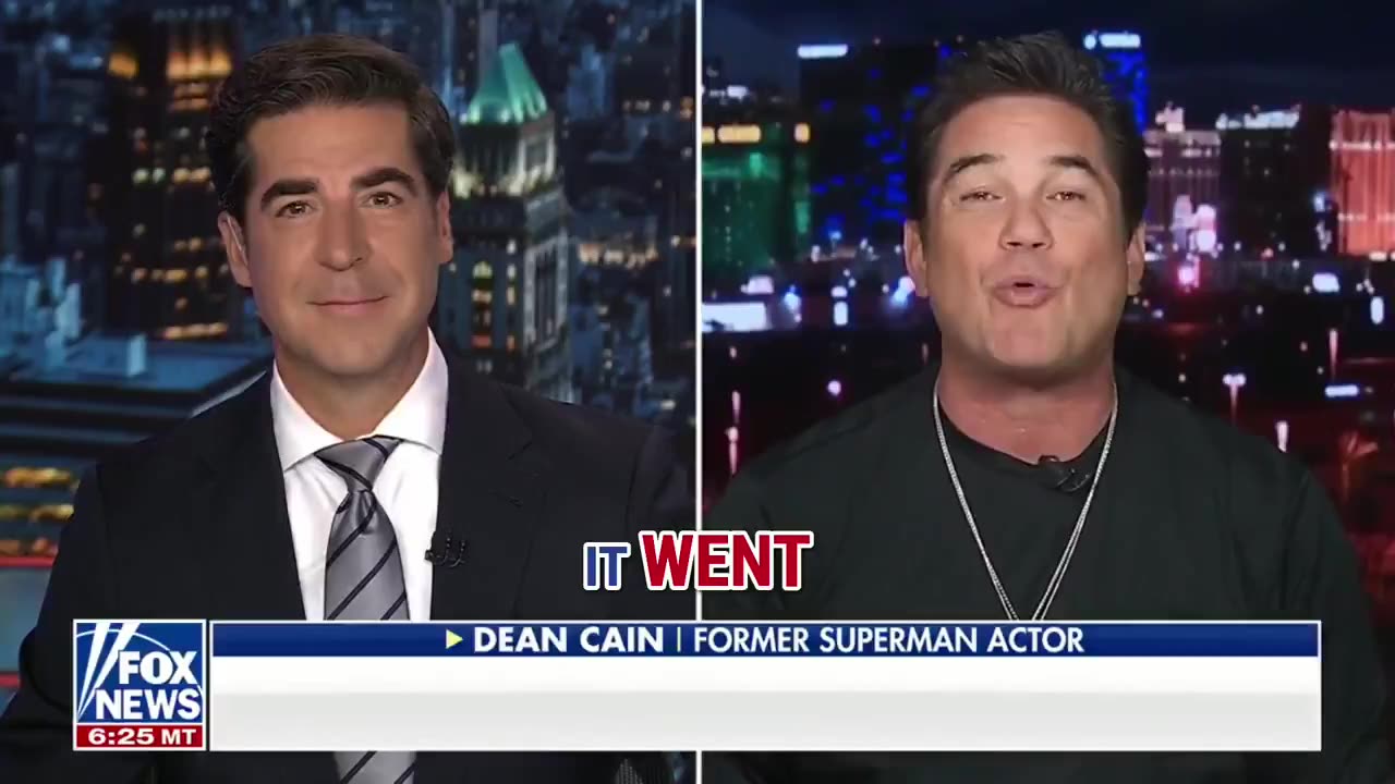LFG!! Dean Cain tells Jesse Watters he will soon be sworn in as an ICE agent!