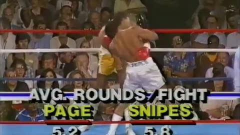 Greg Page vs Renaldo Snipes - May 20 1983 - The Dunes, Las Vegas, NV