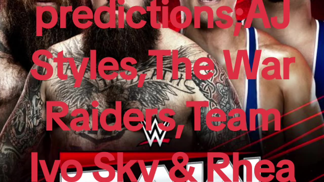 WWE RAW Predictions