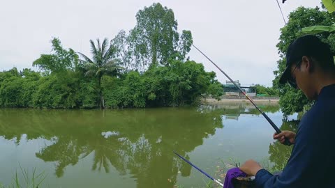 Điểm Câu Diếc Chép Cực Đẹp Ngã Ba Sông Cầu Sắt - Thái Phúc - Thái Thụy_part17