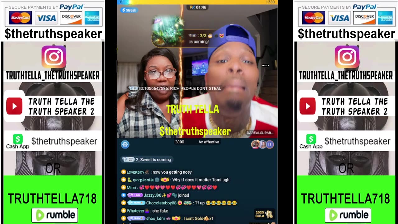QUEEN TOMIKAY EXPOSES THE SELF-PROCLAIMED RICHEST MAN ON BIGO DAREALSUPABIHH AS A PETTY WALMART THIEF & LINES HIM UP TO CONFRONT HIM ABOUT THE REVELATION