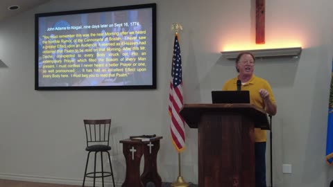 Dan Fisher - 3 Reasons Pastors won't Preach about Politics - 9-11-25