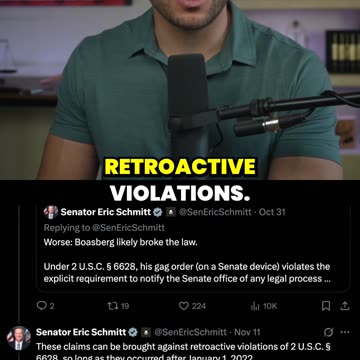 Senators Can Finally SUE Jack Smith