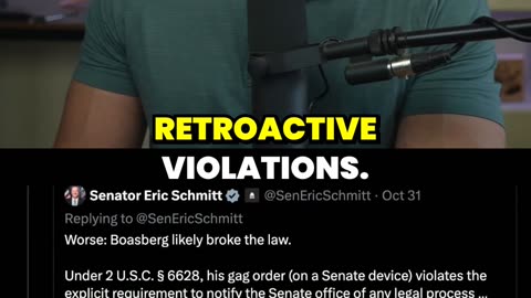 Senators Can Finally SUE Jack Smith