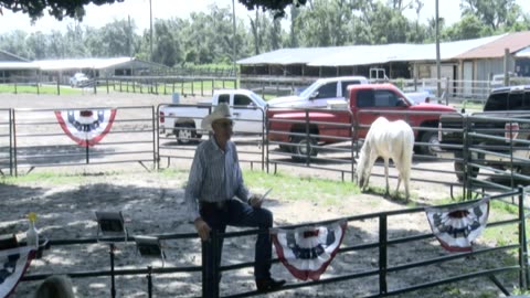 Skipper Calder & Cowboy-up Ministry bring horse training with a message at 11am.