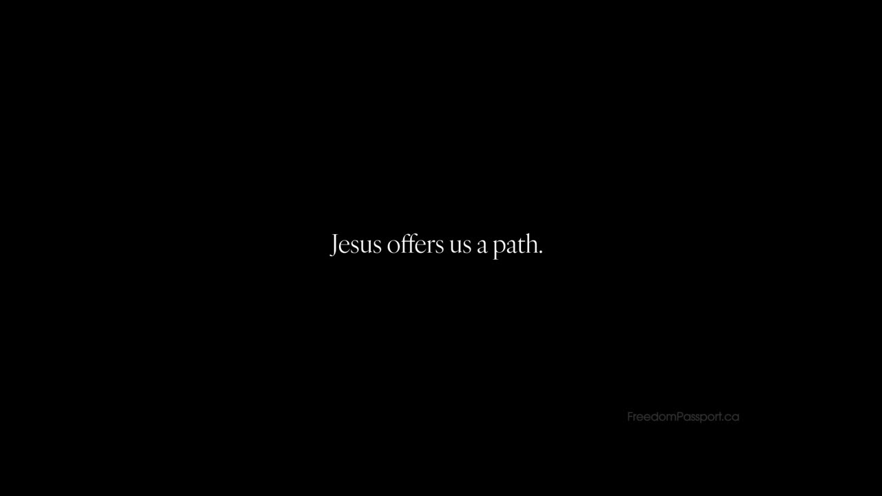 In a world searching for hope Jesus offers us a path.