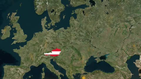 Austria today vs Austro-Hungarian Empire (1914)