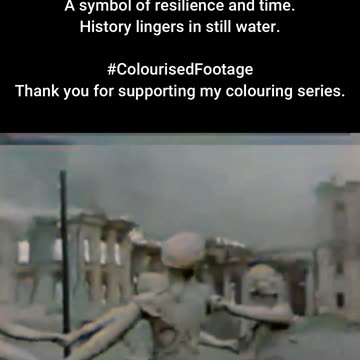 Echoes of Childhood Famous Barmaley Fountain #ColourisedHistory