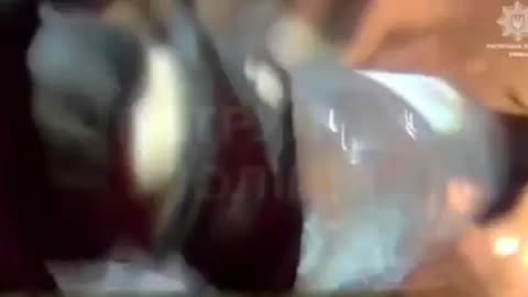 This is how a boy was rescued from a destroyed apartment in Kyiv today