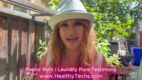 🌿✨ Testimonial Spotlight: Pastor Ruth is loving her Laundry Pure system!