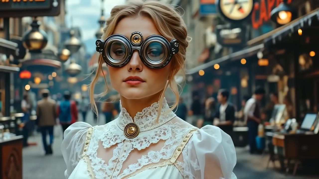 Steampunk Aftertime - Dramatic Sci-Fi Music - AI Cinematic