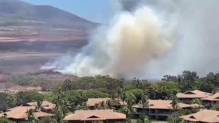 ALERT! KAANAPALI AREA OF LAHAINA, MAUI ORDERED TO EVACUATE NOW as Fire Grows