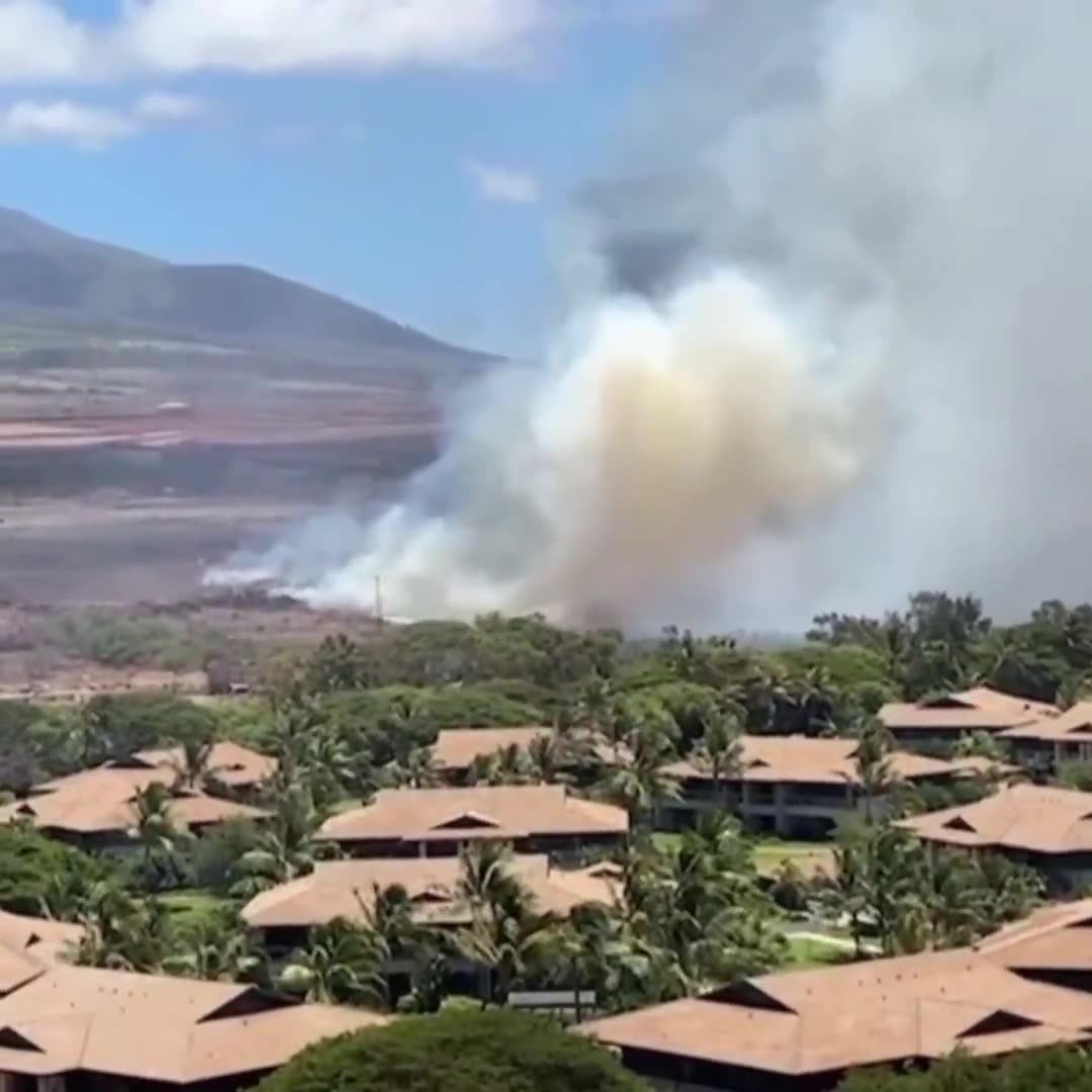 ALERT! KAANAPALI AREA OF LAHAINA, MAUI ORDERED TO EVACUATE NOW as Fire Grows