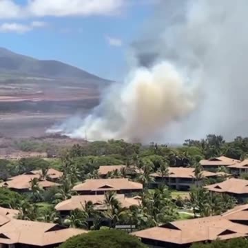 ALERT! KAANAPALI AREA OF LAHAINA, MAUI ORDERED TO EVACUATE NOW as Fire Grows