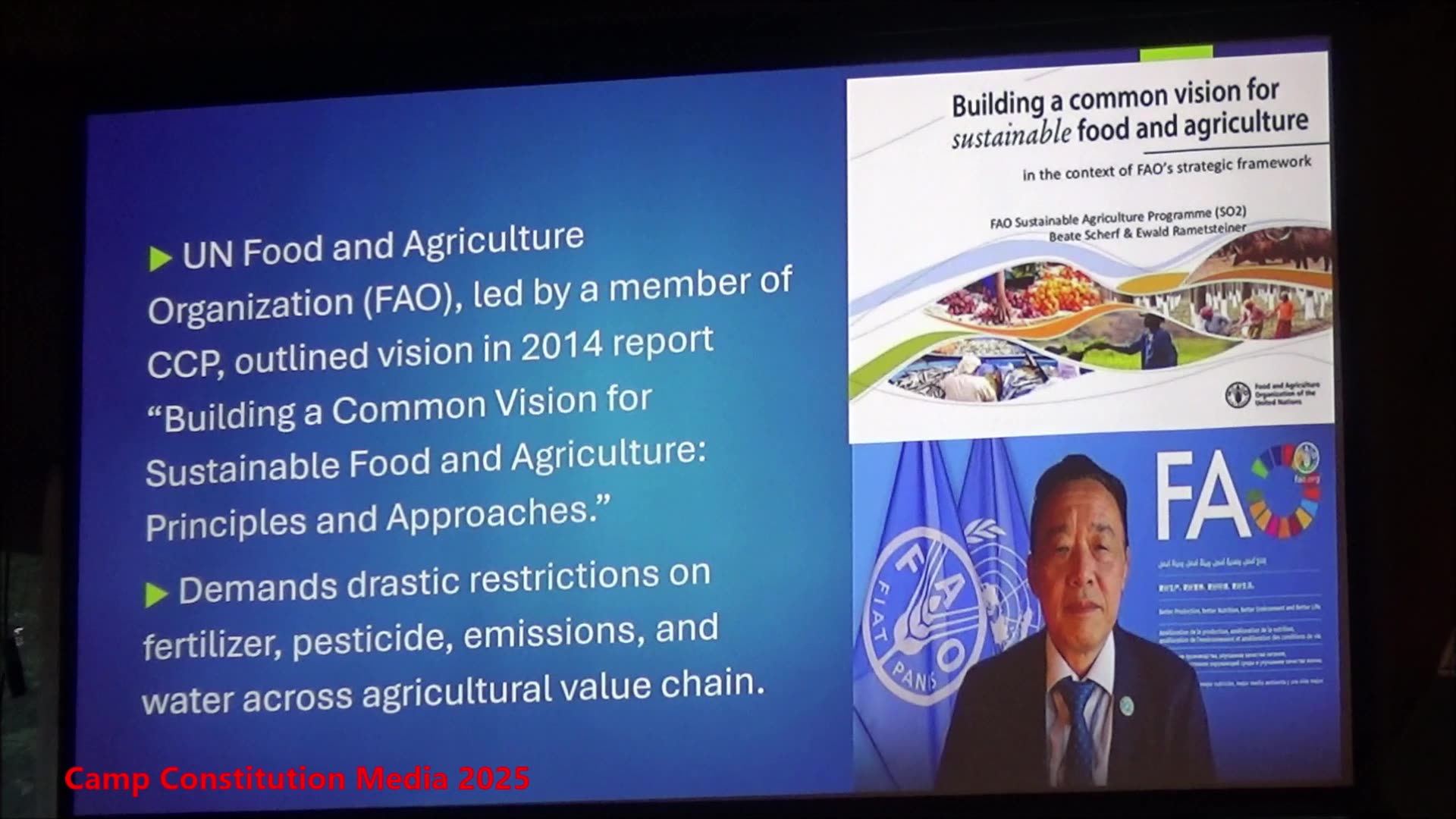 The War on Farmers, with Alex Newman at Camp Constitution 2025