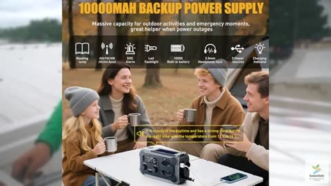 Hand Crank Emergency Radio, 10000mAh Weather Radio with AM/FM/NOAA, Solar Prower