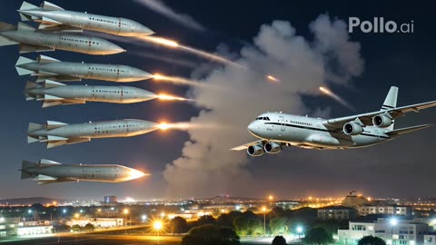Massive Iranian missiles set fire to a US military cargo plane at Tel Aviv airport carrying 10000 to