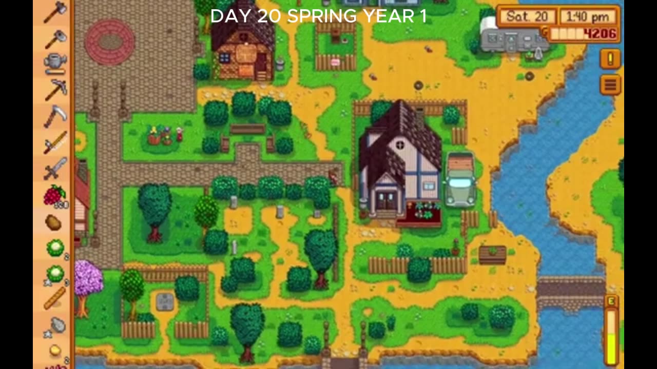 STARDEW VALLEY DAY 20 YEAR 1 SPRING