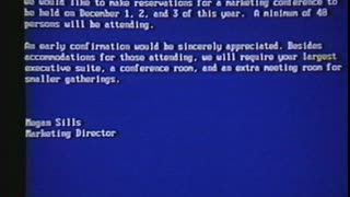 Teach Yourself WordPerfect 5.1 Video Tutorial (1991)