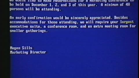 Teach Yourself WordPerfect 5.1 Video Tutorial (1991)