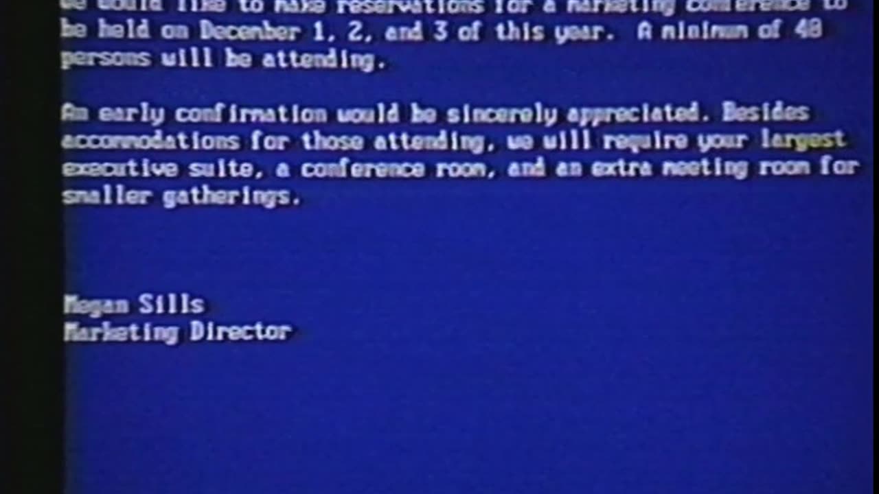 Teach Yourself WordPerfect 5.1 Video Tutorial (1991)
