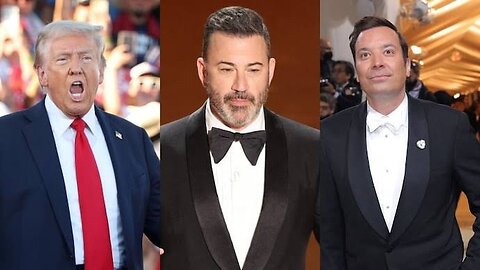 Trump attacks Stephen Colbert, Jimmy Fallon and Jimmy Kimmel, accusing them of lack of talent