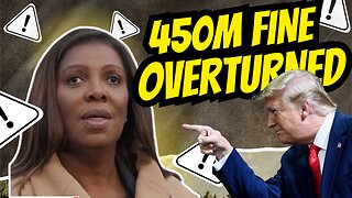 Trumps 450M Fine Overturned