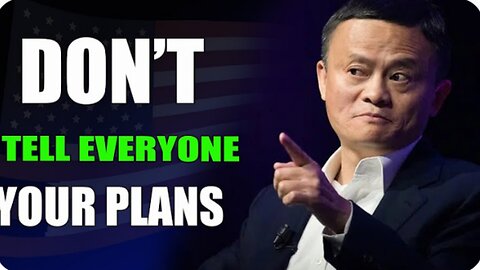 Don't tell your plan