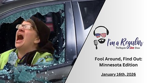 FAFO Minnesota + Presidential Jealousy? + Liberal Journos Exposed AGAIN: The Regular Joe Show LIVE