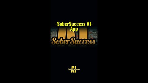 Our SoberSuccess AI App Is Coming REAL SOON‼️🤳#SoberSuccessAI #AIPowered #NewApp #SoberApp
