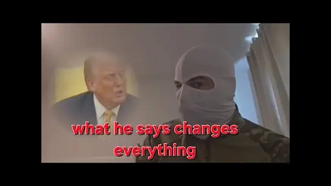 What HE says changes everything.