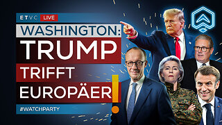🟥 WASHINGTON: TRUMP knüpft sich EU vor! | LIVE | #WATCHPARTY