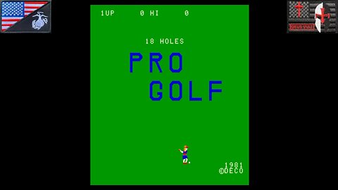 18 Holes Pro Golf (Arcade - Attract Mode) [NA Version of "トーナメント・プロ・ゴルフ"]