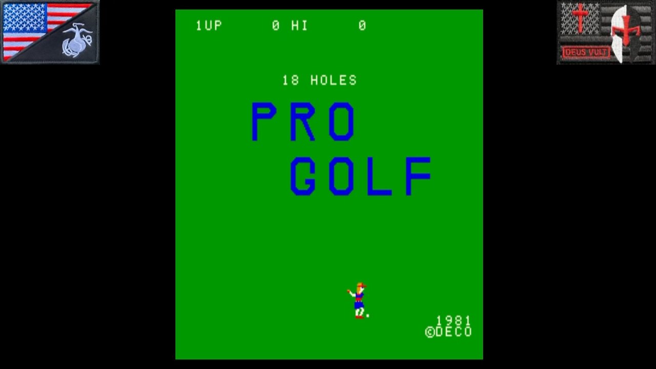 18 Holes Pro Golf (Arcade - Attract Mode) [NA Version of "トーナメント・プロ・ゴルフ"]