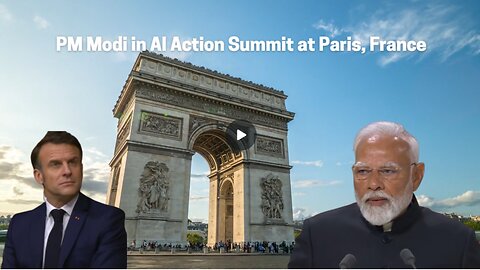 We are at the Dawn of the AI Age - PM Modi at Paris, France