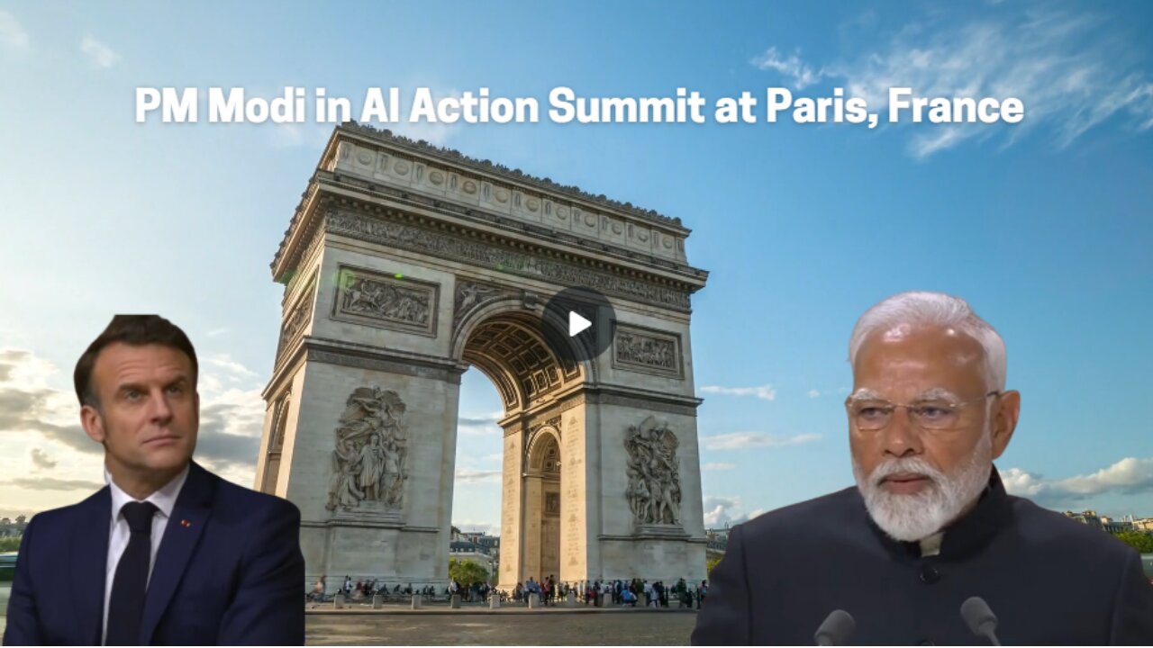 We are at the Dawn of the AI Age - PM Modi at Paris, France