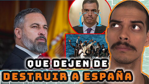 COLOMBIANO reacciona a ABASCAL exigiéndole a SÁNCHEZ enviar los INMIGRANTES A BRUSELAS