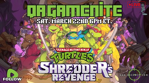 🎮 QAGameNite | TMNT Shredders Revenge