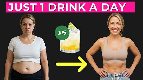 Lose Belly Fat in 10 Days With This $1 Detox Drink (Women Over 40 Love It!)