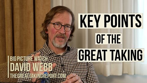 David Webb | Key Points of The Great Taking | BIGPICTURE.WATCH
