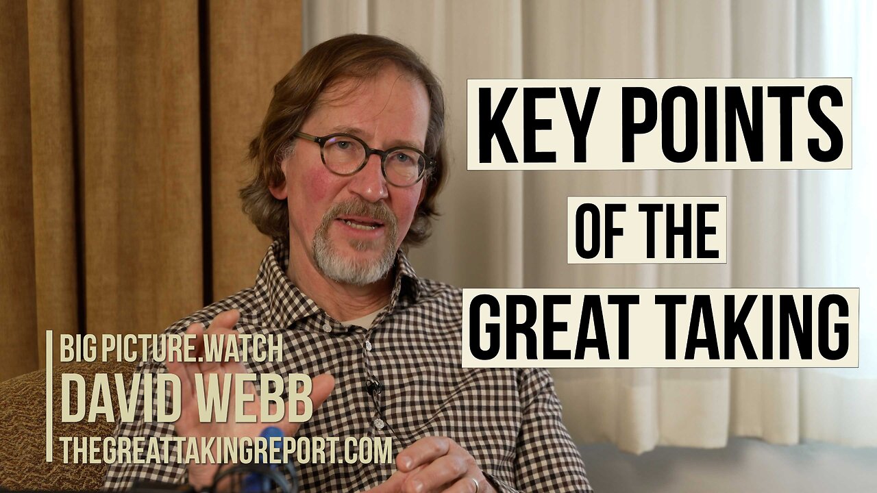 David Webb | Key Points of The Great Taking | BIGPICTURE.WATCH