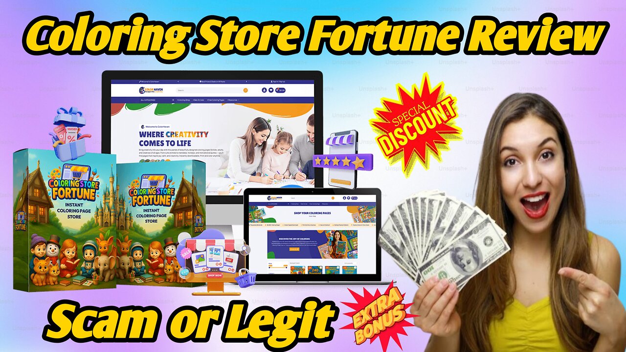 Coloring Store Fortune Review