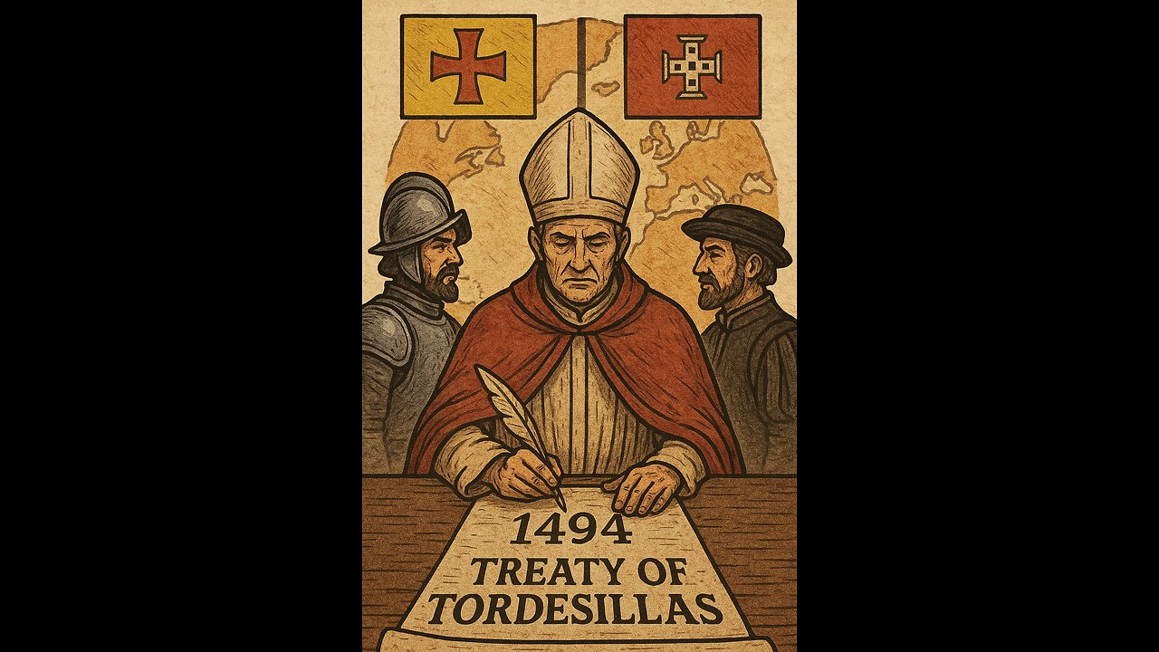 1494: The Treaty That Split the World in Half!